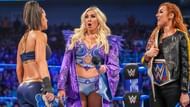 Bayley confronts Charlotte Flair and Becky Lynch on Smackdown Live