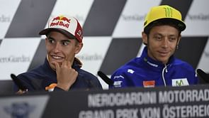 MotoGP : Rossi handshake was like kissing a girl, says Marquez