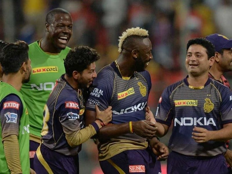 Andre Russell can come to the party again tonight (image courtesy: BCCI/iplt20.com)