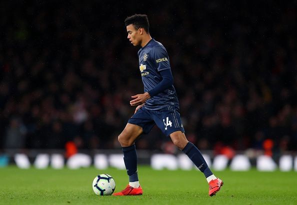 Greenwood made his first-team debut against PSG