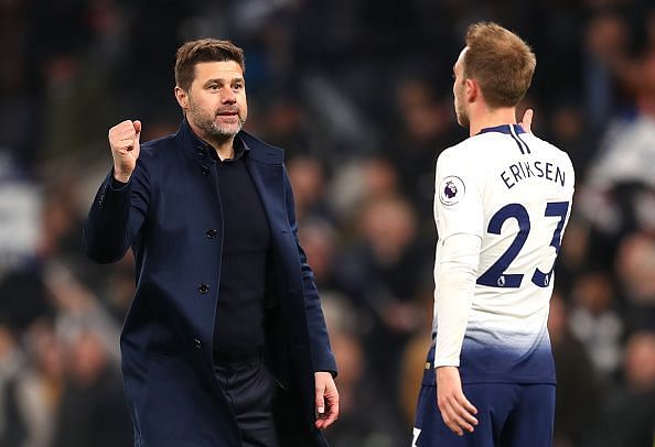 Mauricio Pochettino could lose out on players like Christian Eriksen if Spurs slip out of the Champions League