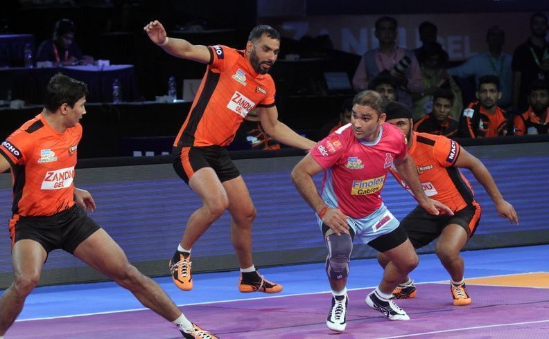 Jasvir Singh played for the Tamil Thalaivas last season