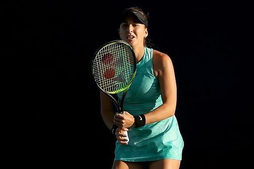 Belinda Bencic best performed on the green clay during the Volvo Car Open