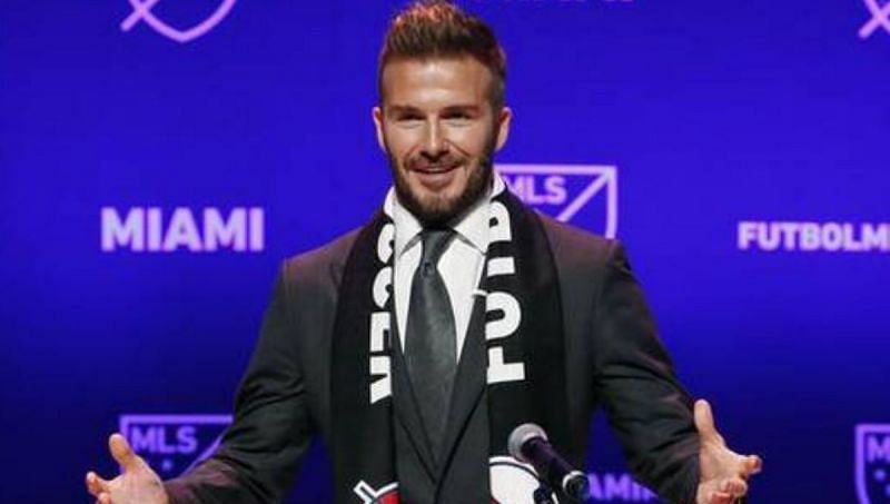 Beckham founded Inter Miami in January 2018