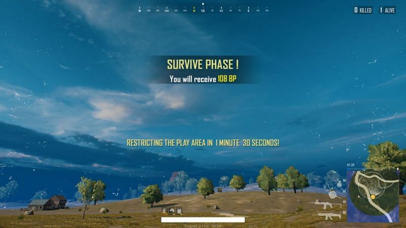 Now see how much BP you can get with the survival of each zone
