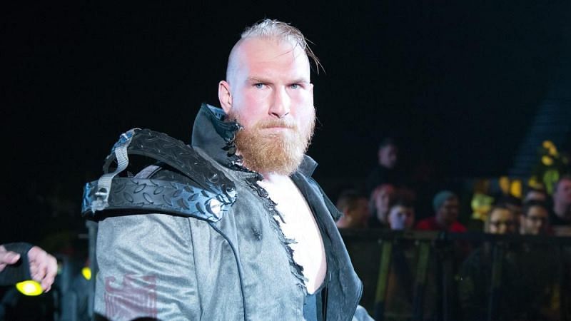 Alexander Wolfe was reunited with some old friends in NXT UK