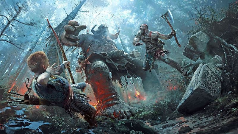 God of War 2018 News - Leaked God Of War 4 Art Suggests We Will Be Taking  On Norse Gods Like Odin And Thor