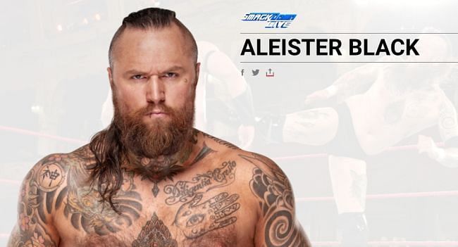 Aleister Black has now been moved to SmackDown Live