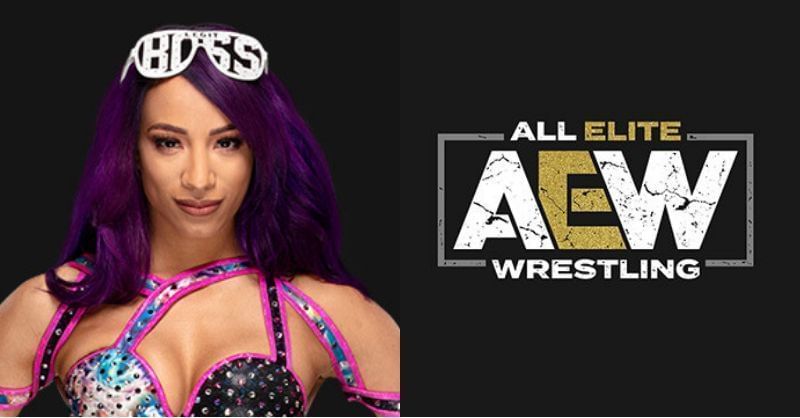 Could Sasha Banks wind up in All Elite Wrestling? Stranger things have happened in the world of pro wrestling.