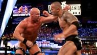The Rock and Stone Cold Steve Austin faced off in the latter's last match in the ring at WrestleMania 19