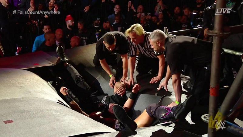 Shane and the Miz left a hole in WrestleMania