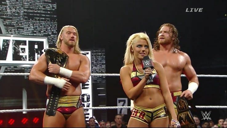 The pair wore an Iron Man themed attire when they began working with Alexa Bliss in 2015.