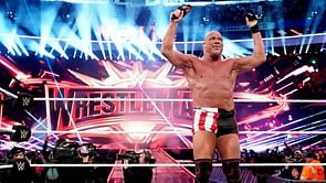 WWE News: Kurt Angle reveals whether Baron Corbin was the right opponent for his retirement or not