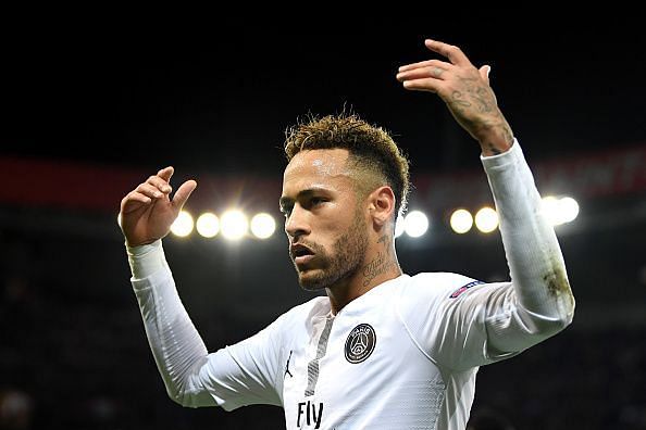 Paris Saint-Germain ace Neymar jr