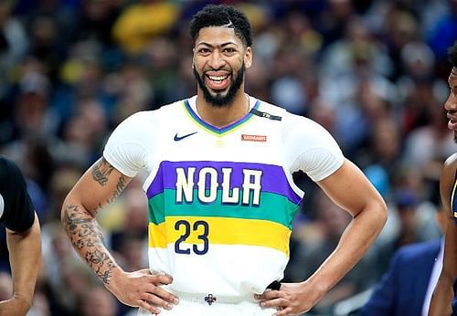 Anthony Davis is being linked with a summer move to the New York Knicks