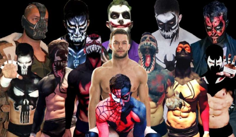 Finn Balor has taken inspiration from several comic characters including Spider-Man, Bane, Venom and Spawn.