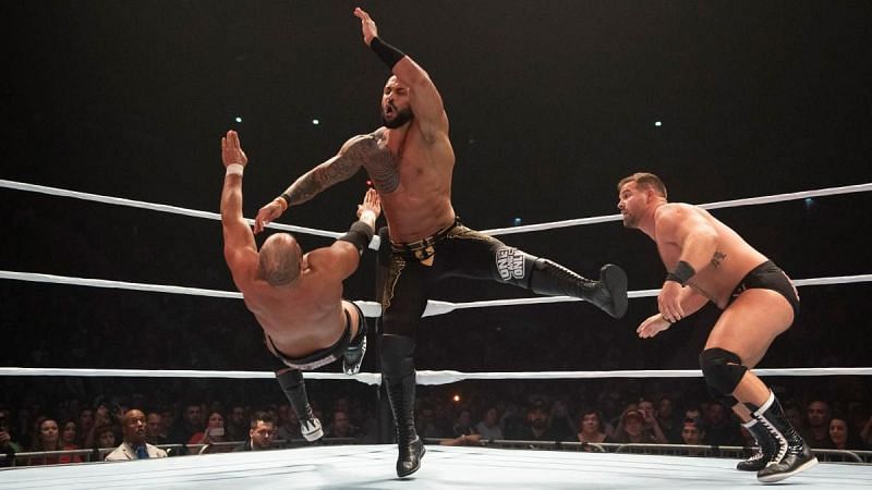 Aleister Black and Ricochet returned in full force and how!