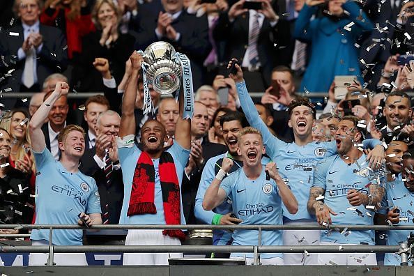 Manchester City won the FA Cup final on Saturday