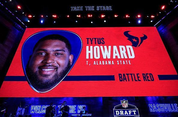 Houston seleted Tytus Howard with their first round pick