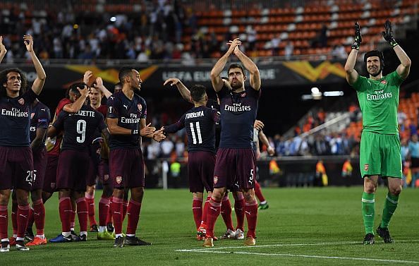 Valencia v Arsenal - UEFA Europa League Semi Final: Second Leg