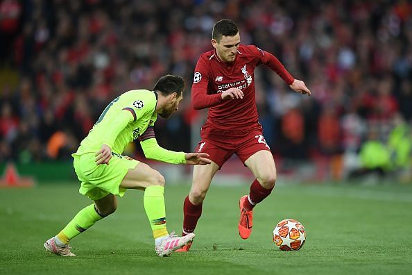 Andrew Robertson has become a key player for Liverpool