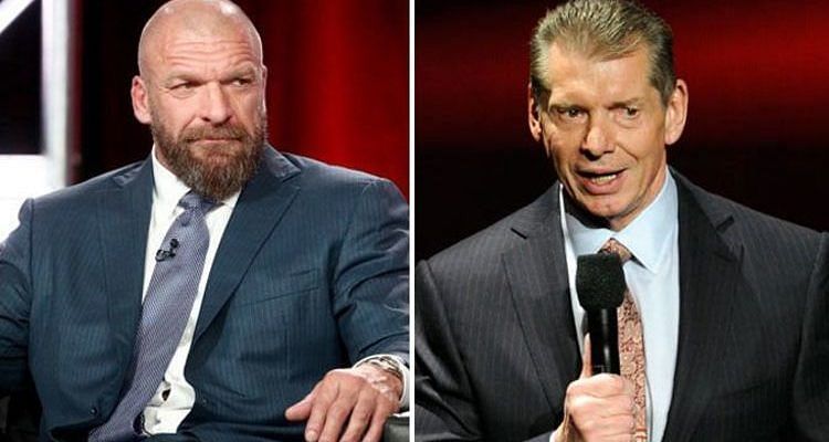 Vince Mcmahon and Triple H