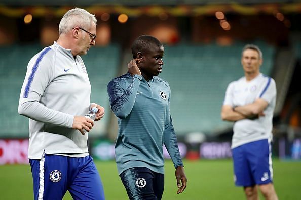 Kante has struggled with recent hamstring and knee injuries