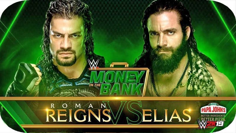 MITB 2019: Roman Reigns vs Elias