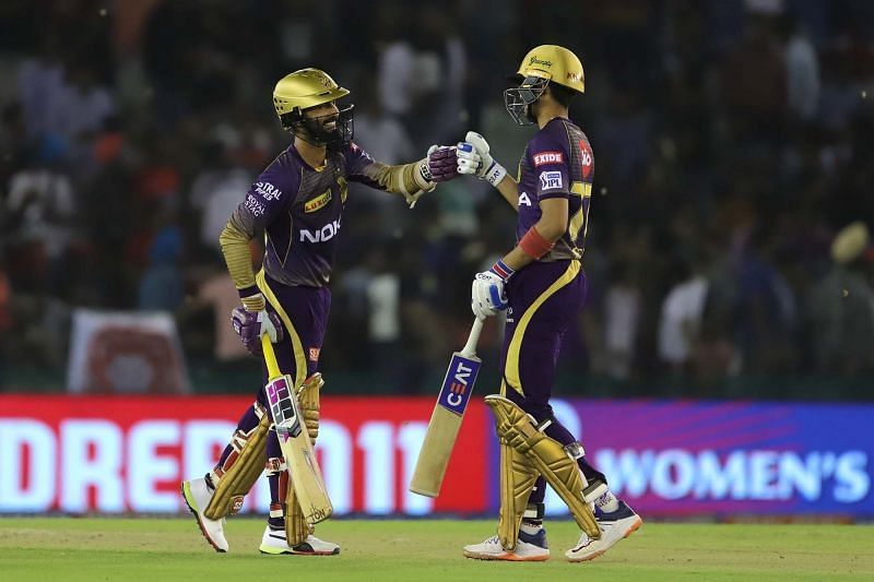 KKR won the game quite easily with 2 overs to spare. Image Courtesy: IPLT20/BCCI