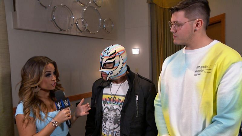 Dominick could cost Rey Mysterio his United States Championship.