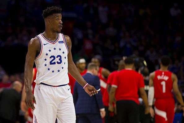 Jimmy Butler is being linked with a move to the Brooklyn Nets