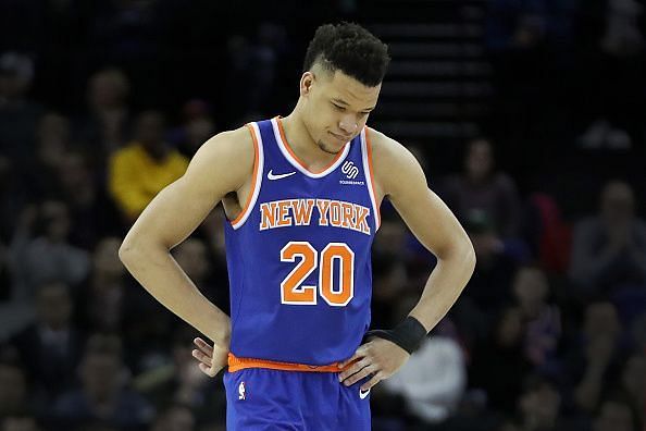 Kevin Knox has struggled to make much of an impact in New York