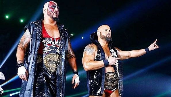 Doc Gallows (left) with Karl Anderson