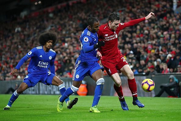 Liverpool could have restored their seven point lead