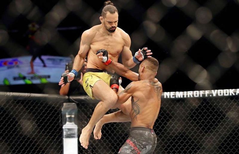 Michel Pereira took out Danny Roberts in phenomenal fashion