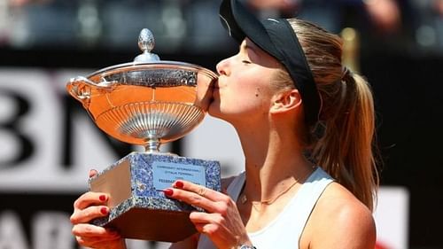 Elina Svitolina was the winner of last year's Italian Open