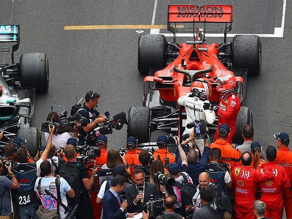 F1 Grand Prix of Monaco where Ferrari&#039;s Sebastian Vettel bagged a P2