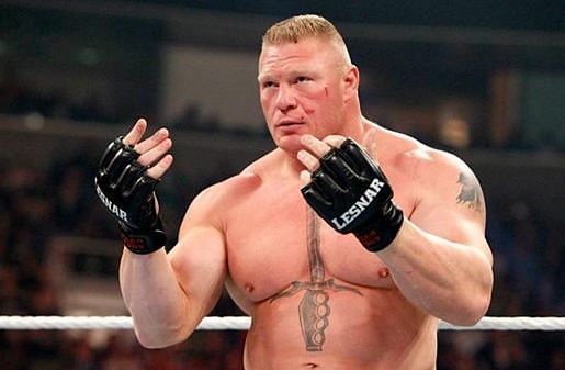 Lesnar&#039;s last appearance on WWE television was at WrestleMania 35