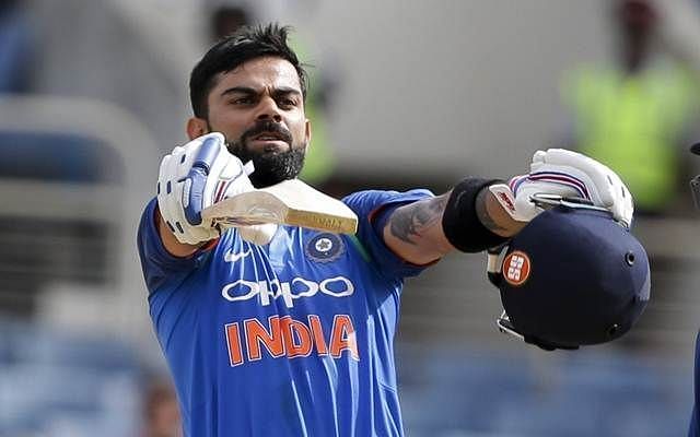 .Virat Kohli bends the situation to his will