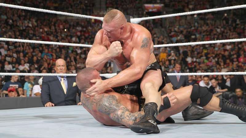 Lesnar and Orton from Summerslam,2016