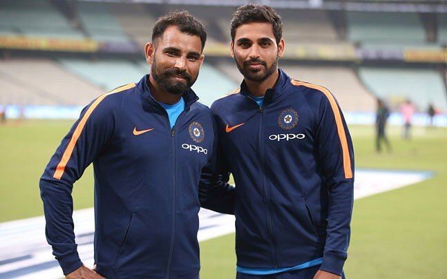 The choice is between Shami and Bhuvi