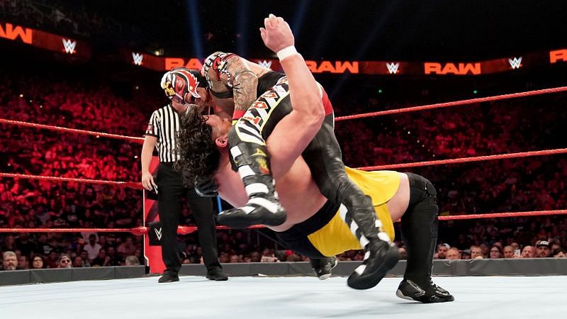 Though he came up short at WrestleMania, Mysterio defeated Samoa Joe on RAW recently.