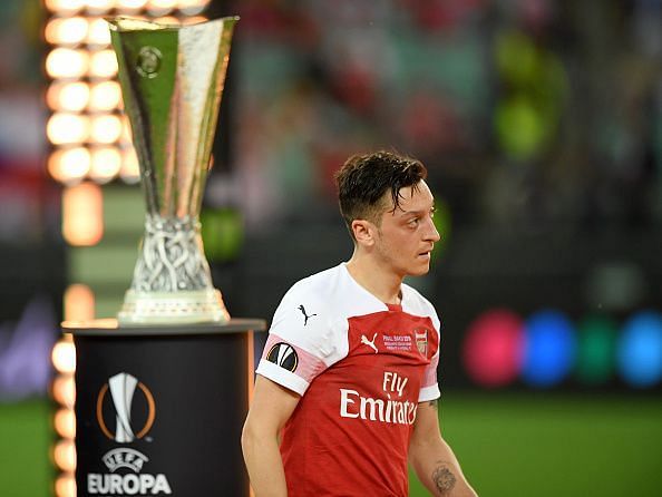 Arsenal lost the Europa League final to Chelsea 