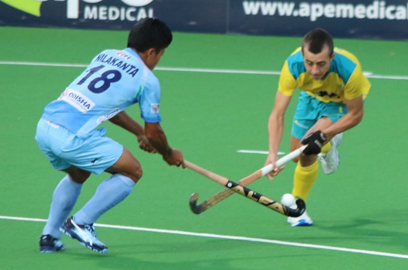 Nilakanta Sharma scored the first goal for India