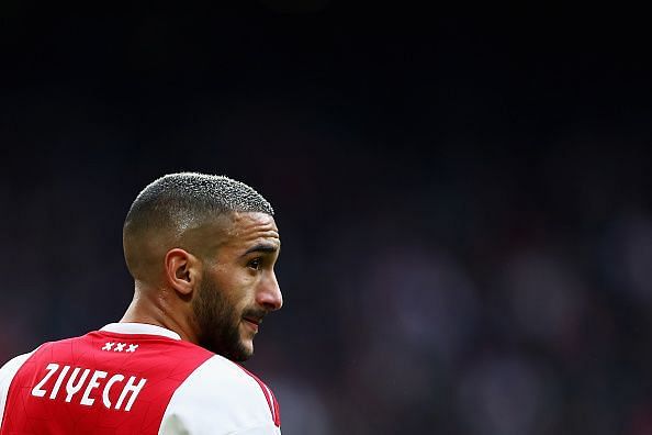 Hakim Ziyech impressed with his performances for Ajax this season.
