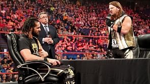 WWE News: AJ Styles fires back at Seth Rollins following their brawl on Monday Night Raw