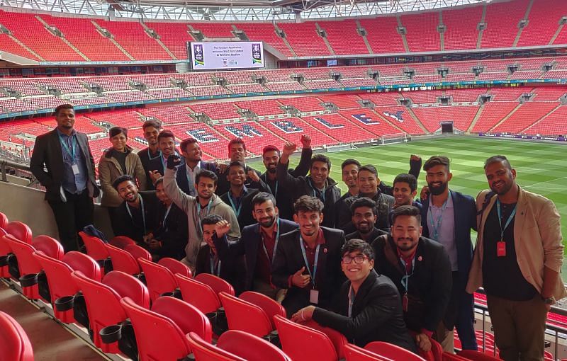 GISB Students at the Wembley Stadium, London