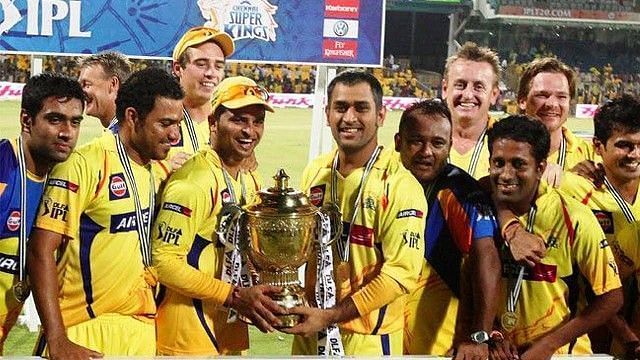 CSK are three times IPL champions