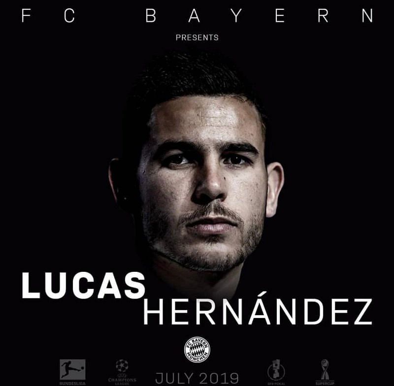 Lucas Hernandez&#039;s move to Bayern came as a surprise