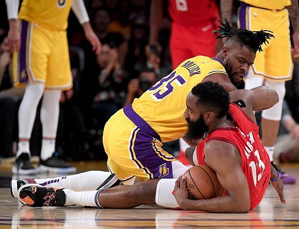 Reggie Bullock spent the final months of the season with the Lakers